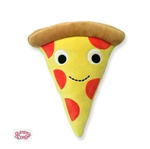 NWT Yummy World 10" Cheezy Pie Pizza Plush Pillow